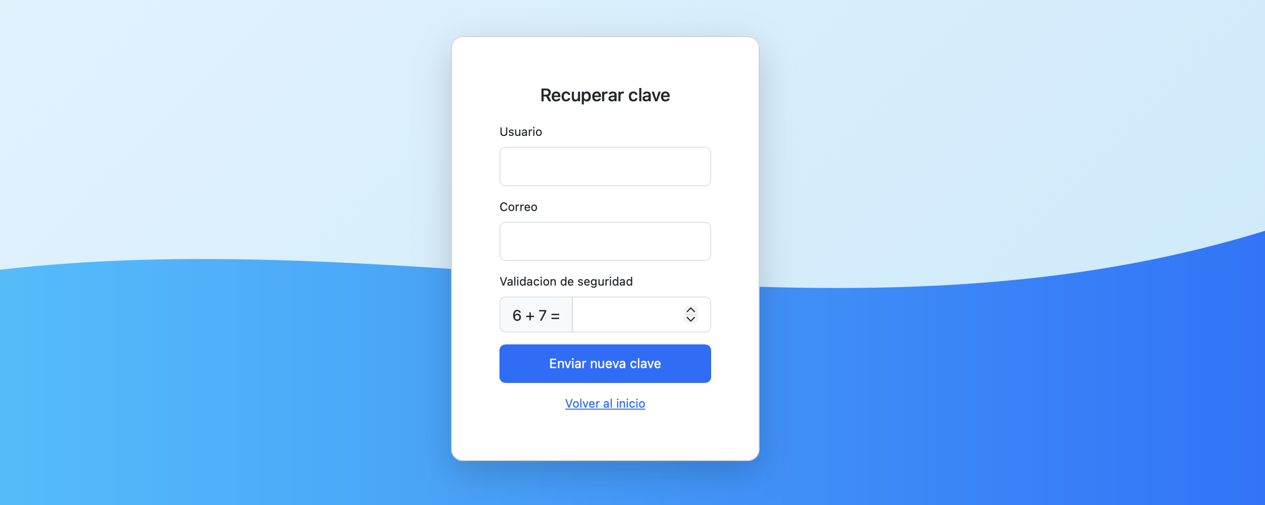 Recuperacion de clave